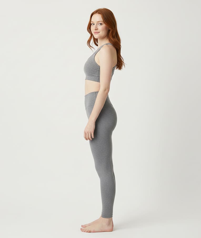 Women Solid Slim Fit In Grey Shade - Image 4