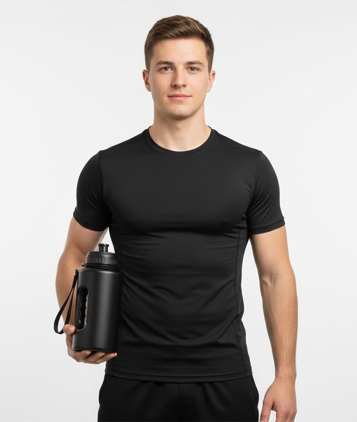 Double Steel Shaker Bottle 700 ml with Bottom Opener - Image 4
