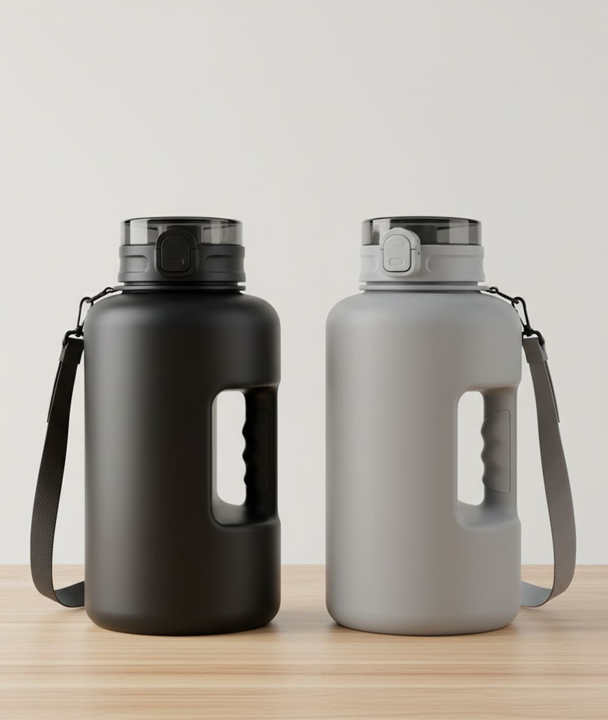 Double Steel Shaker Bottle 700 ml with Bottom Opener