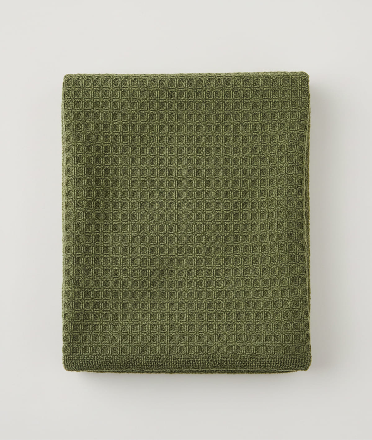 Cotton Gym Olive Color Towel - Image 3