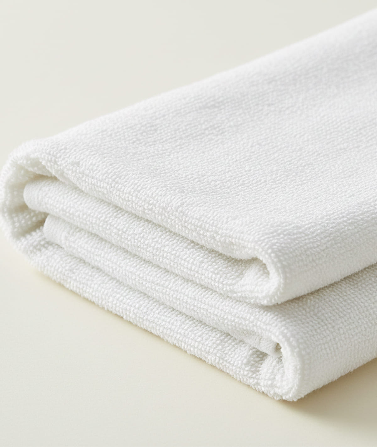 Cotton Gym White Color Towel - Image 3