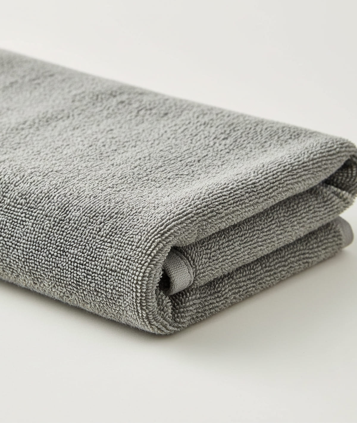 Cotton Gym Grey Color Towel - Image 2