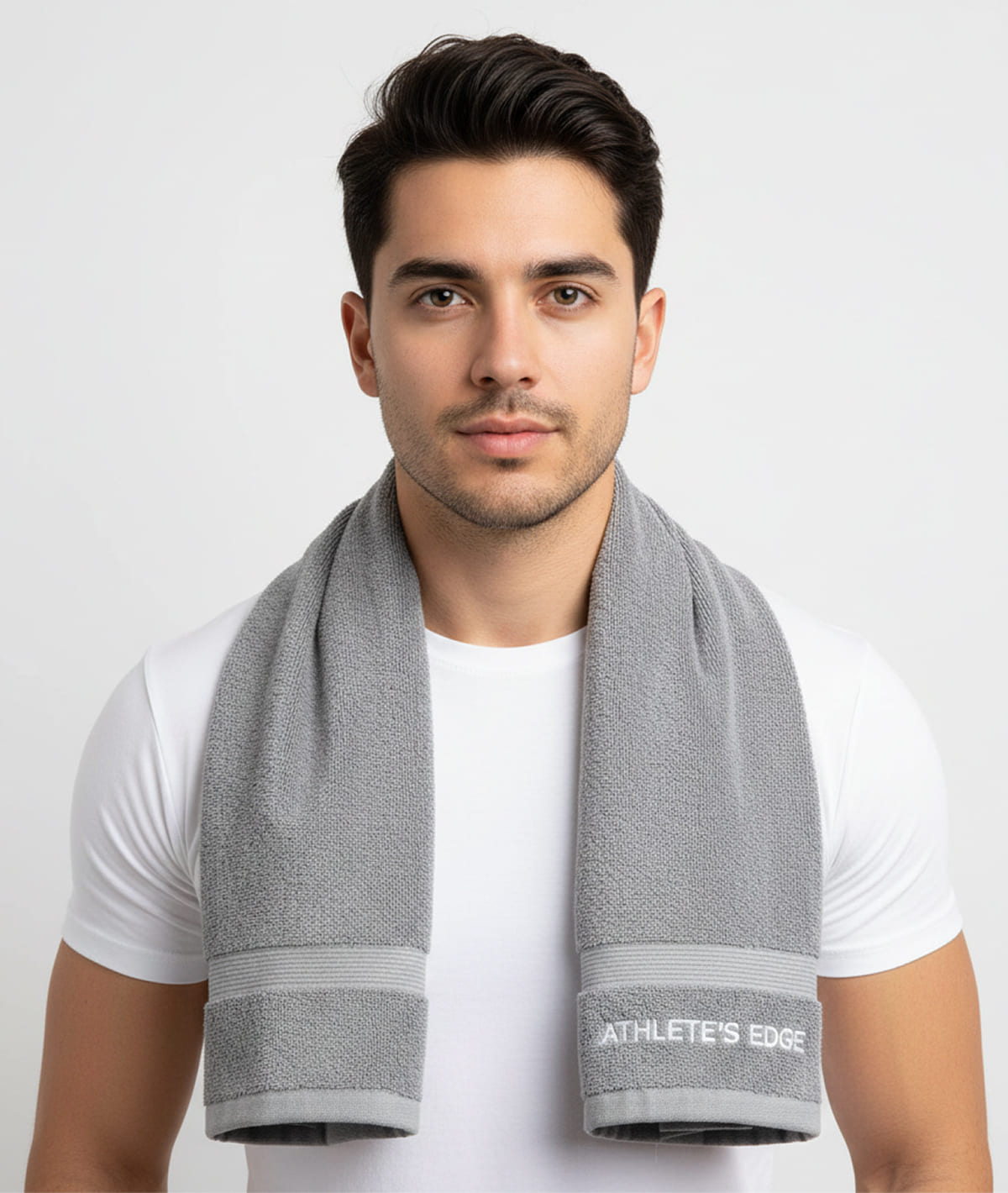 Cotton Gym Grey Color Towel
