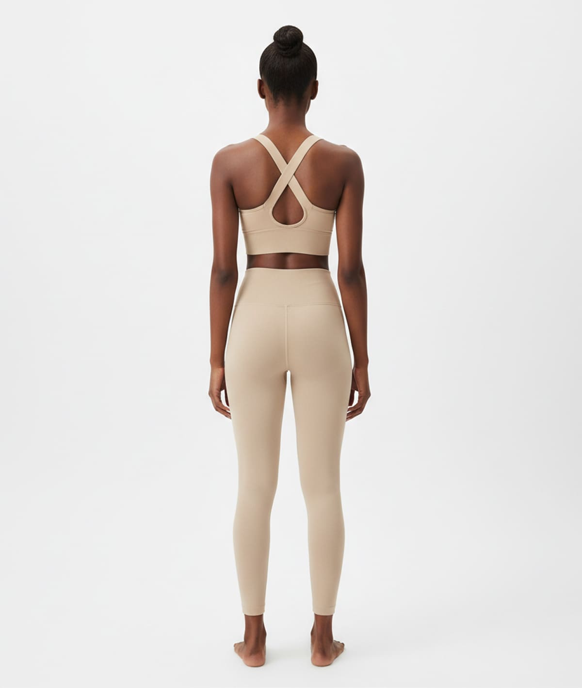 Rosalin Set-Beige Pant and Bra - Image 4